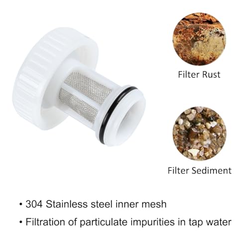 7/8 Inch POM Water Inlet Filter for Toilet - Prevents Leakage and Clogging for Smart Toilets
| SUS304 Stainless Steel Mesh for Toilet Water Inlet Filter - Protects Against Clogs and Leaks for Smart Toilets
| 7/8 Inch POM Water Inlet Filter with Stai