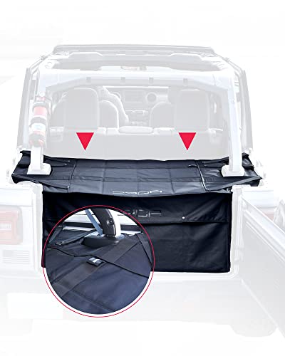 Image of GPCA Cargo Cover for Jeep Wrangler 2007-2018, JK 2-Door Soft /Hardtop
