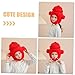 SEWOART Bucket Hat Rave Fire Hydrant Helmet Stuffed Headgear for Firefighter Hat Party