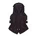 Reddy Fitted Dog Rain Jacket Medium Black