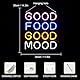 ineonlife Good Food Good Mood Neon Schild Buchstaben Neon Licht LED Schilder für Raum Decor Lebensmittel LED Sign Schild für Snack Bar, Brunch Restaurant, Küche, Party, Store Dekoration