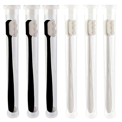 6pcs Extra Soft Toothbrush for Adults Toddler Toothbrush, Soft Bristle Toothbrush with Storage Box Travel Toothbrush Kit (1)