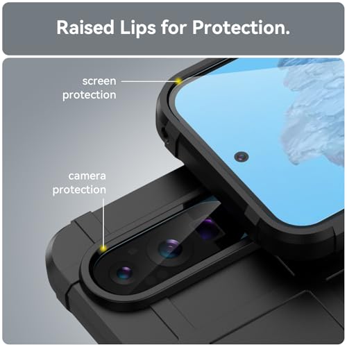 Funda Google Pixel 9 Pro antichoque Ysnzaq Armor duradera con protección contra caídas severas 6