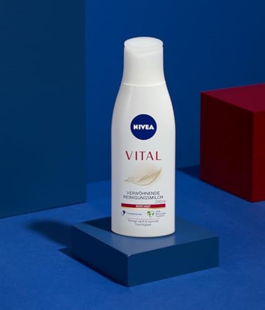 NIVEA Vital Mleczko oczyszczające do skóry dojrzałej, 200ml