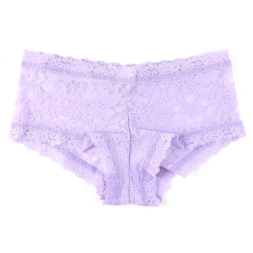 Slip en dentelle exclusive Hanky Panky Boyshort de luxe en coton doux pour femme moderne