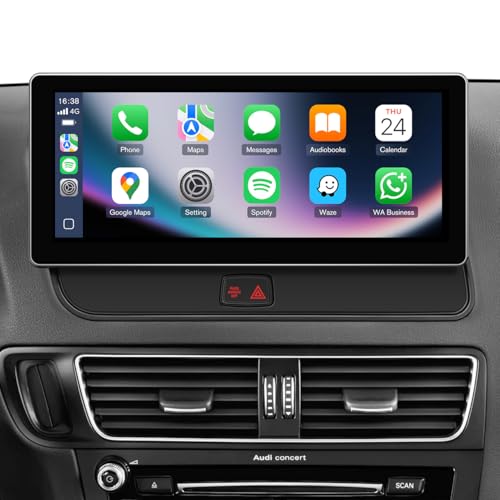 APEXNAV 10.25" CarPlay Radio for Audi Q5 SQ5 (09-17) Concert & Symphony - image 1