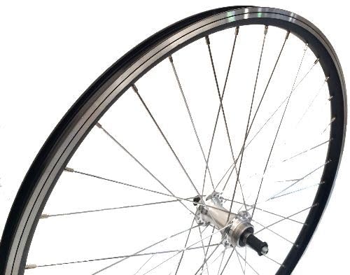 Rueda 26' MTB trasera llanta aluminio doble pared negro freno patín de aluminio bloqueo rápido rueda libre 6/7/8V