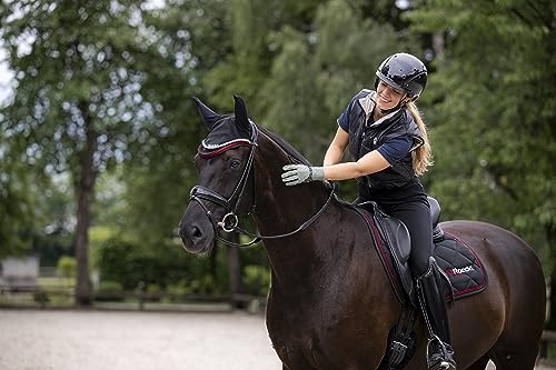 Gants de ride d'hiver Roeckl Wien noir gris pour cyclisme et équitation
