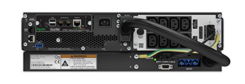 Apc SRTL1000RMXLI-NC Gruppo Di Continuità Ups, 1000 VA/900 W Con La Scheda Di Rete, Doppia Conversione Online, 8 Prese Ac - 2