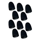 ファビュラス堂 マイク スポンジ インナー ダイナミック 全長 55mm 口径 40 mm 防風 カバー 防止 ウィンド スクリーン 交換 予備 10 個