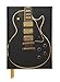 Produktbild Premium Notizbuch DIN A5: Gibson Les Paul Guitar, Schwarz: Unser hochwertiges, liniertes Blankbook mit festem, künstlerisch geprägtem Einband und ... DIN A 5 mit Magnetverschluss, Band 38)