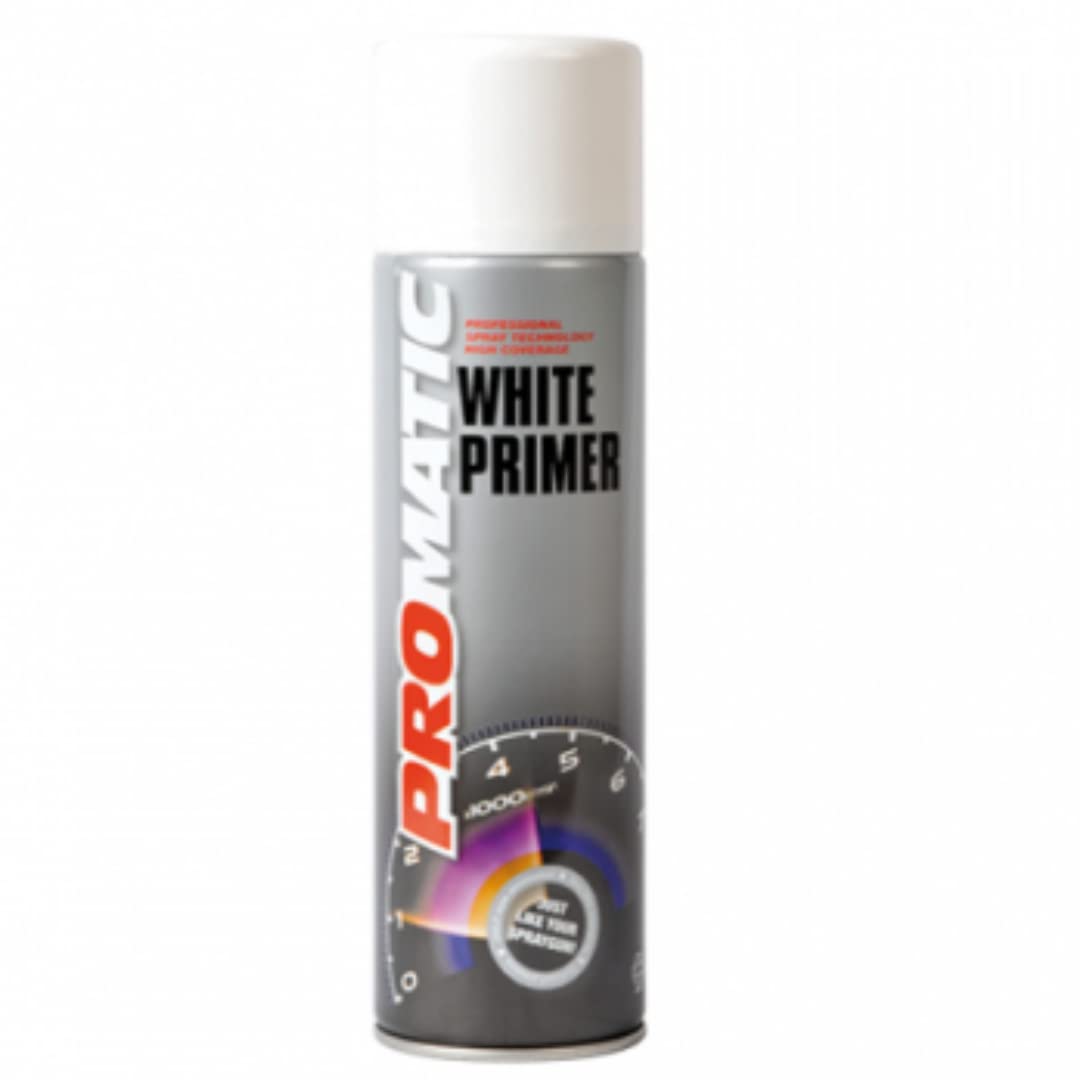 Promatic White Primer 500ml Aerosol