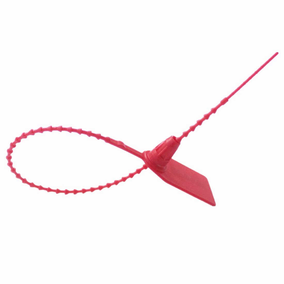 600 Pcs Plastic Tamper Seals, Numbered Zip Ties Security Tags Seals Disposable Self Locking Signage 250mm 600 X Zip Ties Red
