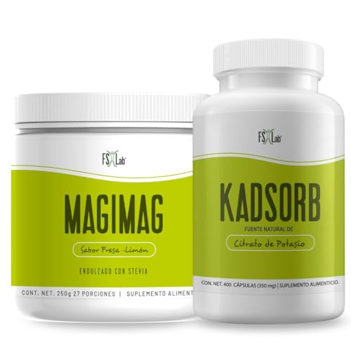 vitaminas con magnesio y potasio Marca FS LAB