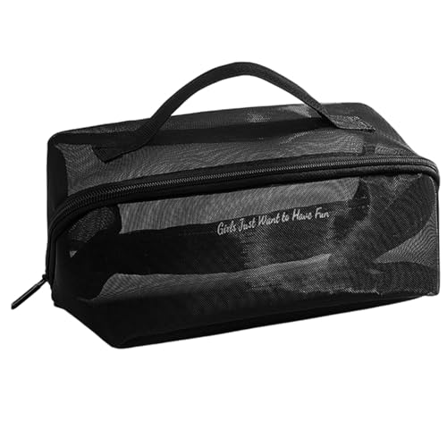 Neceser Mujer - Neceser De Viaje | Neceser De Viaje Portátil - Neceser De Viaje Cosmético Para Artículos De Tocador Portátil Para Viajes - Bolsa De Mano De Malla Para Ducha | Neceser De Joyería Y Cosm