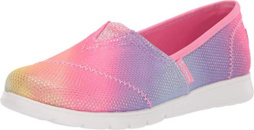 Skechers Kids Girl's Pureflex-Sparkle Joy Sneaker, Multi, 5 Medium US Big Kid