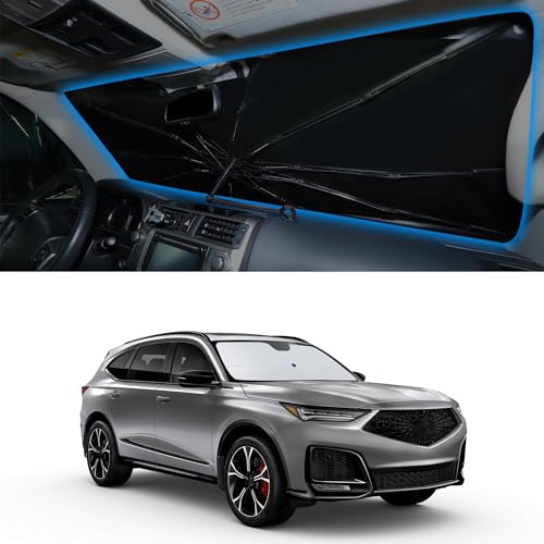 Image of Windshield Sun Shade Umbrella for 2021-2026 Acura MDX