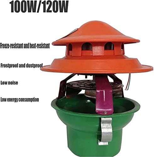 Capuchon de capot de cheminée extracteur 120W à faible bruit