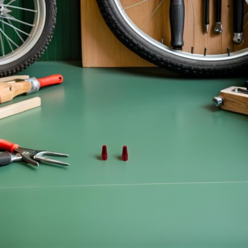 Tapones Presta GANAZONO rojos de aluminio: impermeables y duraderos 6