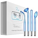 NuDerma FUSION Wand 4-Piece Set - Neon & Argon fusion glass applicators for Nuderma - NuDerma NOT...