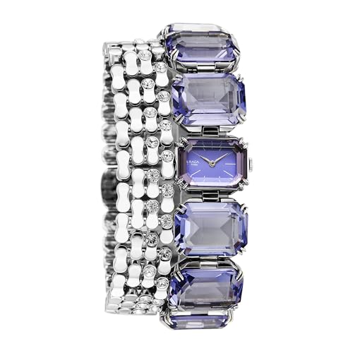 Image of Titan Raga Cocktails Quartz Analog Blue Dial Stainless Steel Strap Watch for Women