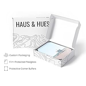 HAUS AND HUES Beach Wall Art Prints – Set of 4 Ocean-Themed Nautical Decor, Coastal Beach Prints for Bedroom, Living Room, or Home (Black Frame, 8x10) HAUS AND HUES Beach Wall Art Prints–Set of 4 Ocean Themed Nautical Decor Coastal Beach Prints for Bedroom Living Room or Home Black Frame 8×10