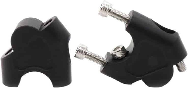 オートバイのハンドルバーライザークランプマウントハンドルバー高さ後方移動延長アダプターベネリ用 250 500 オドメーター