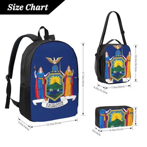 Sac à dos léger EdWal avec pochette repas pour simplifier vos journées - 4