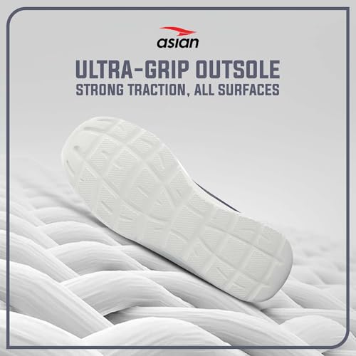 Image of ASIAN Style Walk-01 Slip-On Walking Shoes for Women & Girls | Lightweight Stylish Casual Shoes with Arch Support, Memory Foam & Durable Sole