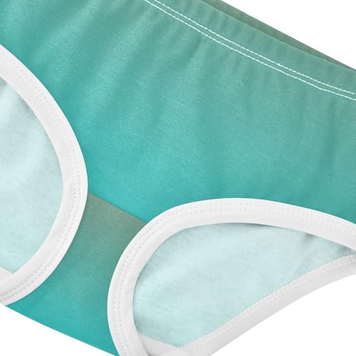 Joisal Camouflage Green Dark Turquoise Gradient Toddler Girls Underwear 2t Cotton Panties Little Girl Funny Briefs Underpants4