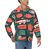 Coupe confortable à fermeture éclair intégrale : ce sweat à capuche zippé pour homme dispose d'un design ample et à grand col avec une fermeture éclair lisse pour un port et un retrait faciles, pour une utilisation décontractée, au travail ou athlétique.