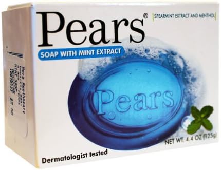 PEARSPears Germ Shield Soap By Pears for Unisex - 4.4 Oz Soap, 4.40 Ounce