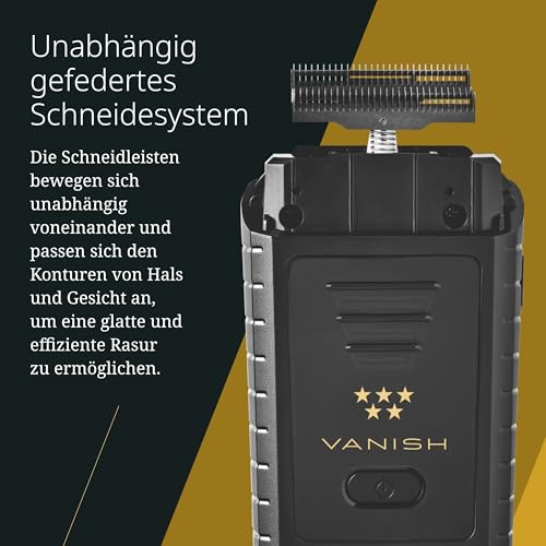 Wahl Vanish - Finishing Tool - Rasierer für eine glatte Rasur & ein sauberes Finish