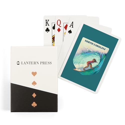 Lantern Press North Carolina Vitamin Sea naipes póker 52 piezas