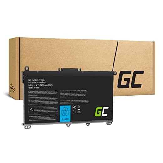 Green Cell Batteri för HP Pavilion 15-CS0800NO 15-CS0800NZ 15-CS0803NO 15-CS0806NO 15-CS0809NO 15-CS0812NO 15-CS0813NO 15-CS0814NO 15-CS0815NO 15-CS0852ND Laptop (3550mAh 11.55V Svart)