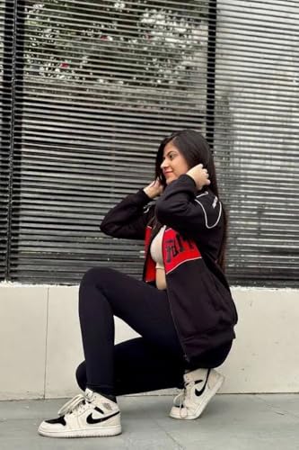 Image of ZYROX BLACK F1 RACING STREETWEAR JACKET