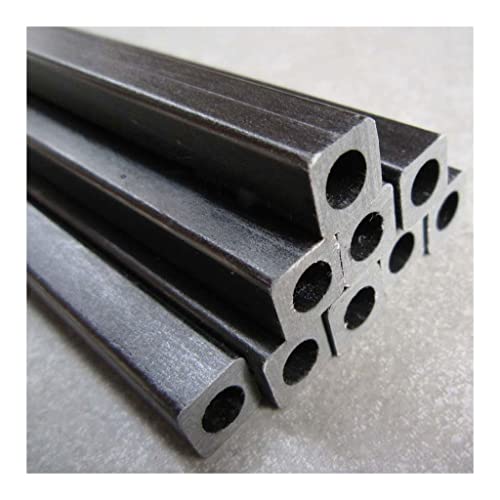 1pcs 4/5/6/8/10mm Glass Fiber Square Tube, 1000MM Long Hollow Fiberglass Tube, Corrosion Resistant (Color : 5 * 5 * 3 * 1000mm)