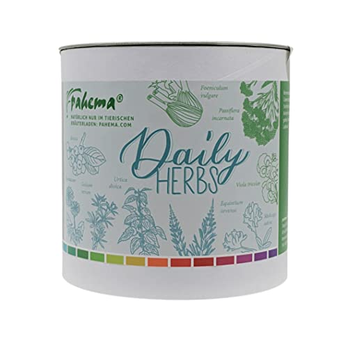 pahema Daily Herbs - die tägliche Kräutergabe (ohne Algen) - für Hunde & Katzen - 100% Natur (200 g)