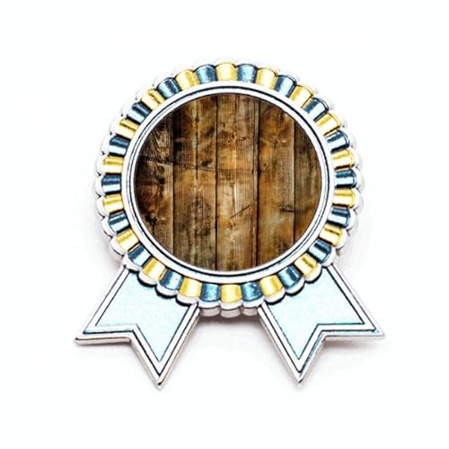Broche en bois rétro résistant pour styliser un vêtement uni sans abîmer les tissus