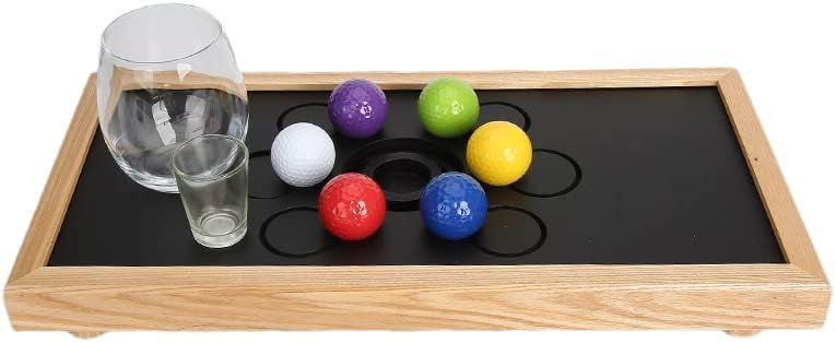 SUMAG New Hole in One Magic Tricks Magician Stage Party Illusion Gimmick Props Mentalism Funny Selected Ball Appear Inside Glass Magic