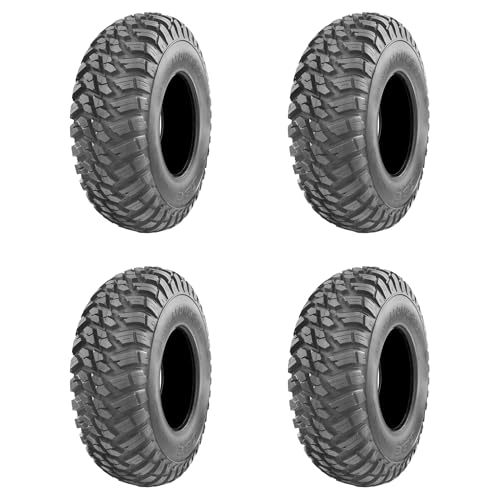 Image of Set of 4 GBC Mongrel 28X10-14 ATV /UTV 10-Ply Rated Radial All-Terrain Tires