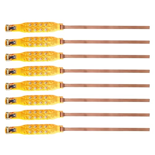 Cadenas Neumáticos Coche 8 Piezas – Cadenas De Emergencia TPU Ajustables Y Resistente Al Desgaste Para SUV/Camiones/Coches | Compatibles Con Neumáticos 6,5-9,65 Pulg / 16,5-24,5cm, Fáciles De Instalar