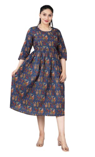 Image of Jikonet Women's Maternity Kurti for Feeding Zippers (VJK)
