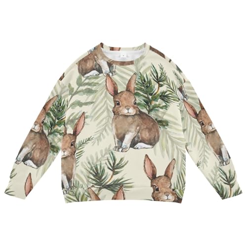 Aflyko Easter Boys Girls Pullover Sweatshirt Novelty Sweater