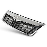 PIT66 Chrome Front Grille Grill Compatible with Subaru Forester 2009-2010 91191SC001, SU1200141