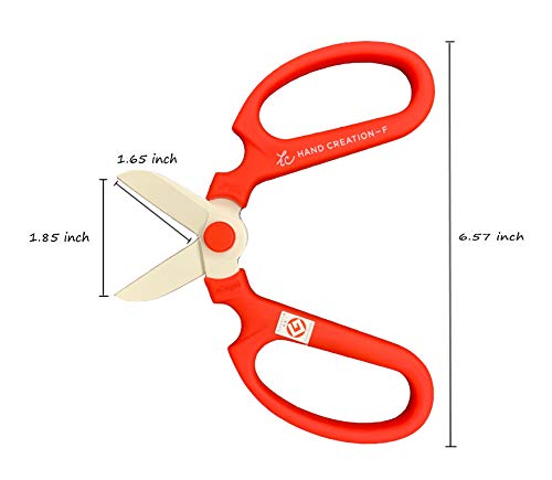 Lefty's Flower Scissors Hand Creation F-170 Red/Left Handed Florist Scissors #TOP6