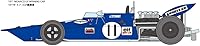 Vista 11 de Tamiya Dickie 1/12 300012054 Tyrell 003, 1971 Mónaco GP Vehículo