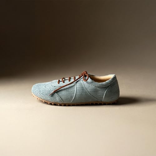 Image of Theater Women Combats Suede Sneakers | Soft Lace-Up Walking Shoes with Cushioned Grip Sole | Lightweight, Stylish & Comfortable Suede Footwear