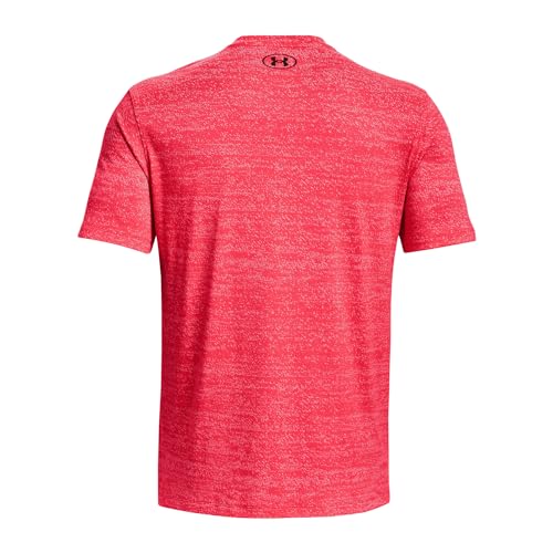 T-Shirt Tech Vent Under Armour Rose pour Homme Coupe Ample - 3