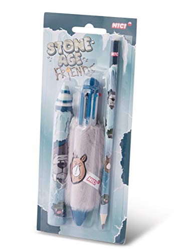 NICI- Collezione Stone Age Friends: Set Disegno e